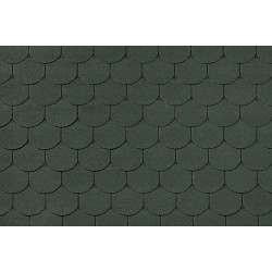 Гибкая Черепица Roofshield Family LightT Готик fl-g-32 зеленый